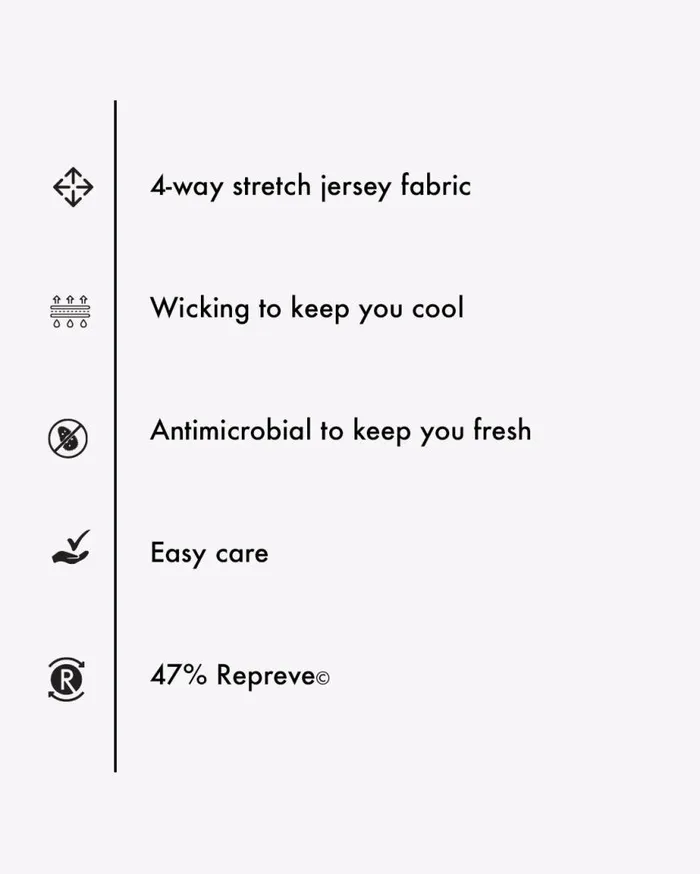 Men Ben Sherman TShirts and Graphic Tees Performance Stretch Marl TShirt 8211 Grey Heather