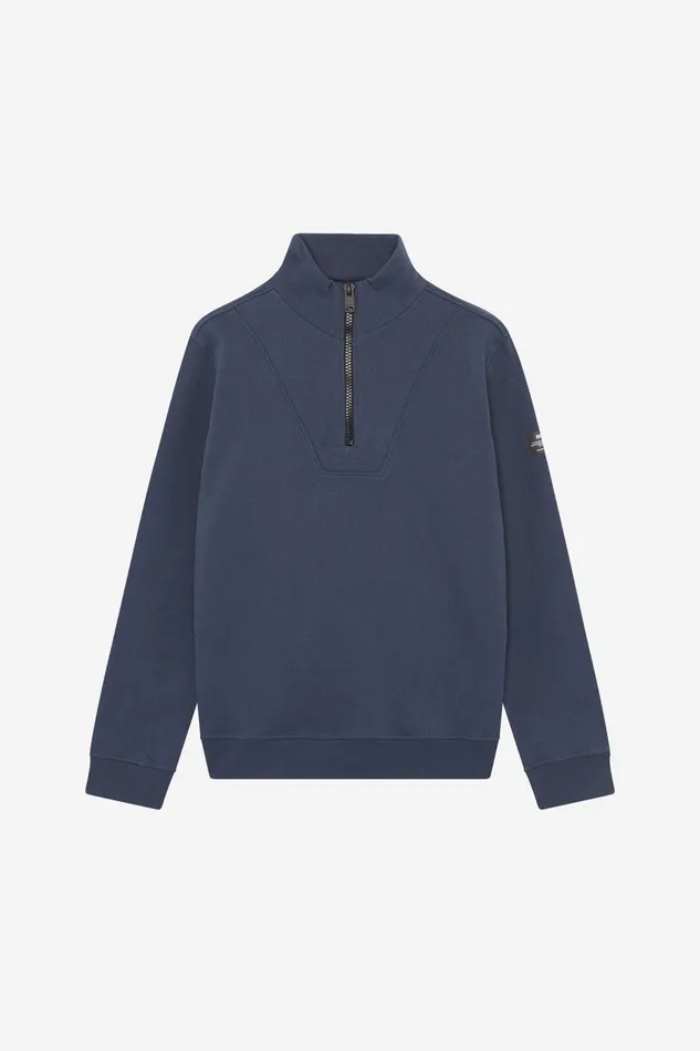 Men Blue Cannes Sweatshirt Ecoalf Sweatshirts