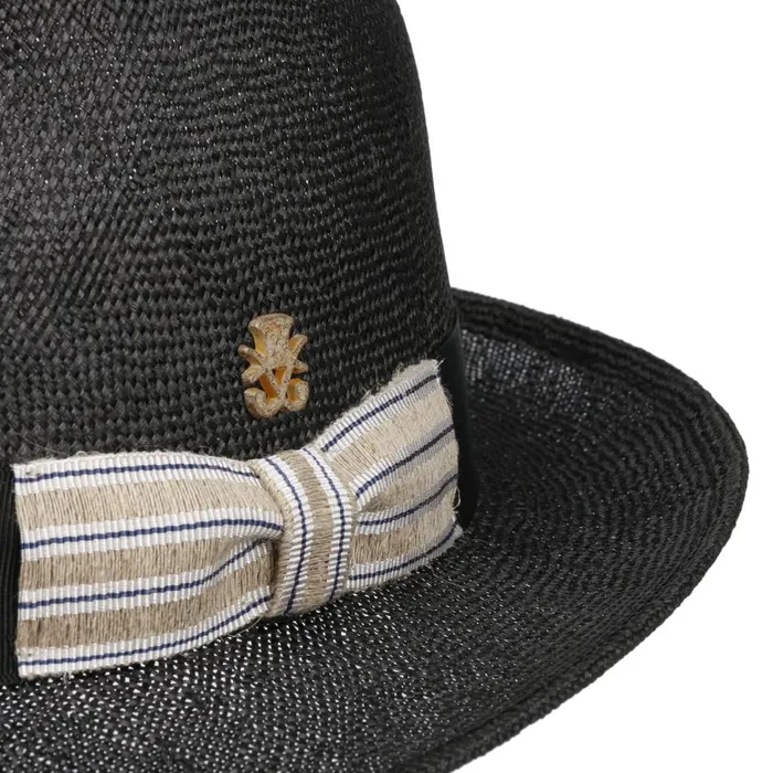 Men Bogart Hats Mayser Pablito Sisal Straw Hat Zechbauer Black Men Bogart Hats Mayser Pablito Sisal Straw Hat Zechbauer Black