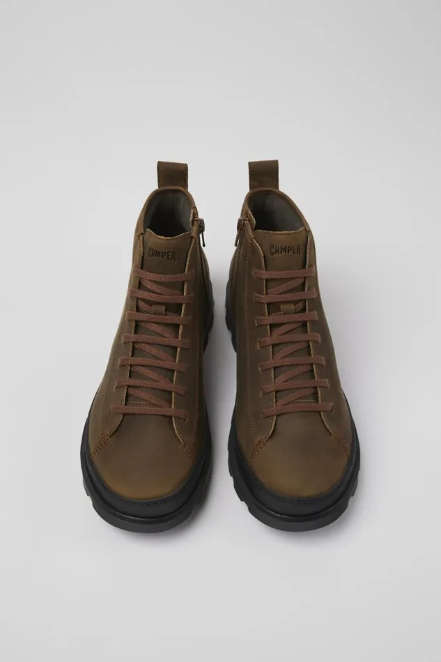 Men Brutus Brown Ankle Boot Camper Ankle Boots Men Brutus Brown Ankle Boot Camper Ankle Boots