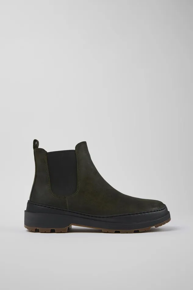 Men Brutus Trek MICHELIN Greengray Nubuck Ankle Boots Camper Ankle Boots Men Brutus Trek MICHELIN Greengray Nubuck Ankle Boots Camper Ankle Boots