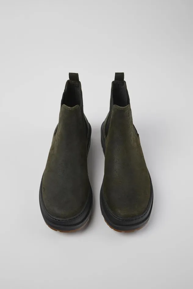 Men Brutus Trek MICHELIN Greengray Nubuck Ankle Boots Camper Ankle Boots Men Brutus Trek MICHELIN Greengray Nubuck Ankle Boots Camper Ankle Boots