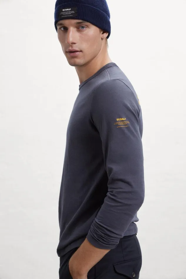 Men Caviar Nabil LongSleeved TShirt Ecoalf TShirts