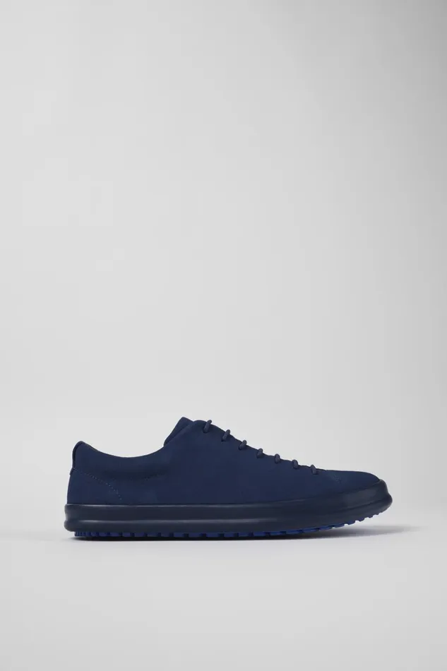 Men Chasis Blue Nubuck Basket Camper Casual Shoes Men Chasis Blue Nubuck Basket Camper Casual Shoes