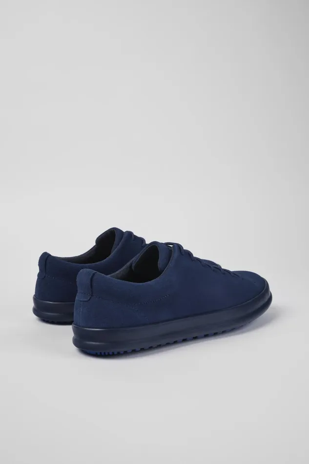 Men Chasis Blue Nubuck Basket Camper Casual Shoes Men Chasis Blue Nubuck Basket Camper Casual Shoes