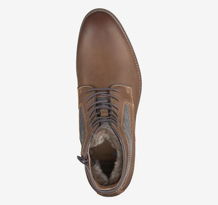 Men Conard 20 Shearling Boot Tan Oiled Leathershearling JohnstonandMurphy Boots Men Conard 20 Shearling Boot Tan Oiled Leathershearling JohnstonandMurphy Boots