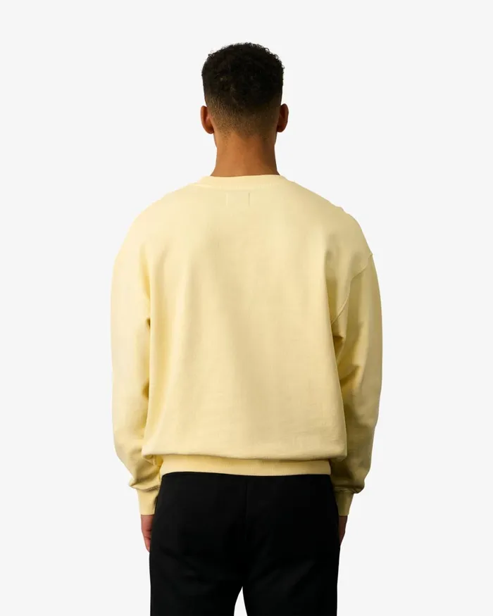 Men Crewneck Sweatshirts Colorful Standard Organic Oversized Crew Navy Blue