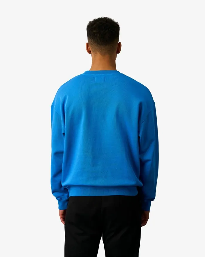 Men Crewneck Sweatshirts Colorful Standard Organic Oversized Crew Ocean Green