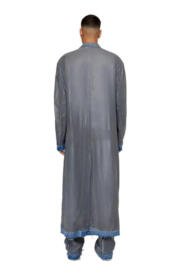 Men DBlazLong Grey Diesel Outerwear And Jackets Men DBlazLong Grey Diesel Outerwear And Jackets