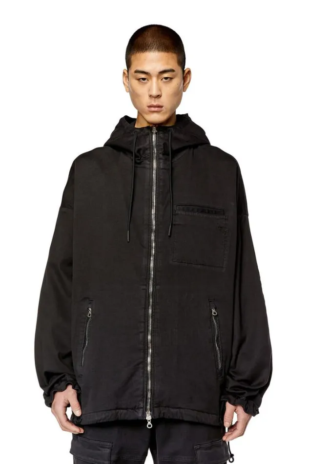 Men DHennes Jogg Black Diesel Outerwear And Jackets Men DHennes Jogg Black Diesel Outerwear And Jackets