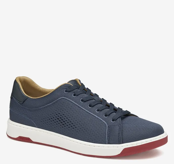 Men Daxton Knit LaceUp Navy Knit JohnstonandMurphy LaceUps