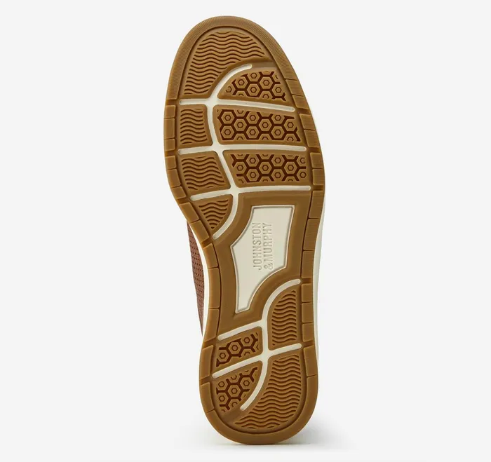Men Daxton UThroat Tan Full Grain JohnstonandMurphy LaceUps Men Daxton UThroat Tan Full Grain JohnstonandMurphy LaceUps
