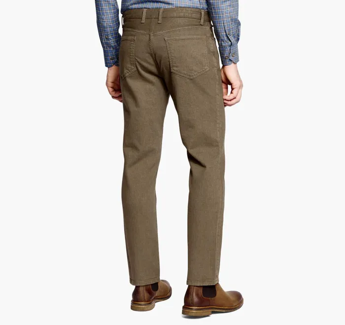 Men Denim Jeans Light Brown Wash JohnstonandMurphy Pants and Jeans Men Denim Jeans Light Brown Wash JohnstonandMurphy Pants and Jeans