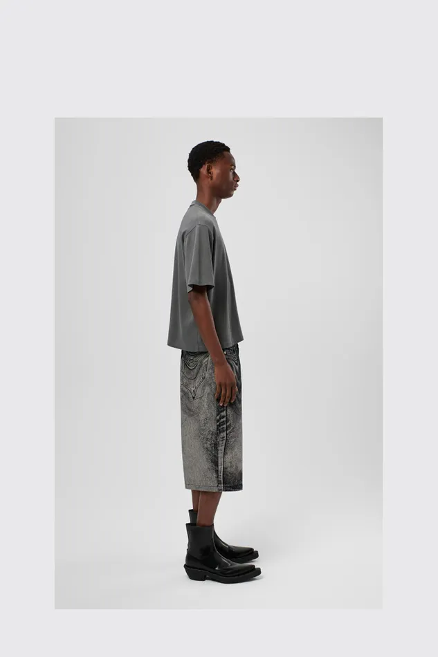 Men Denim Shorts BlackGray Denim Shorts Camper Denim Men Denim Shorts BlackGray Denim Shorts Camper Denim