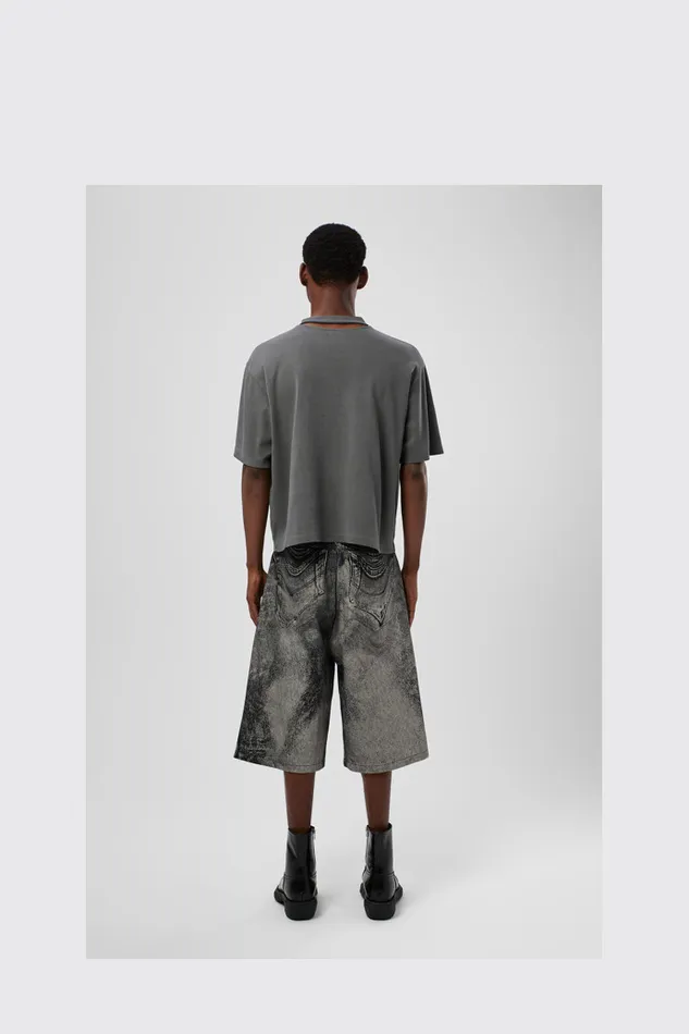 Men Denim Shorts BlackGray Denim Shorts Camper Denim Men Denim Shorts BlackGray Denim Shorts Camper Denim