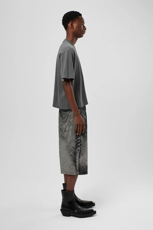 Men Denim Shorts BlackGray Denim Shorts Camper Denim Men Denim Shorts BlackGray Denim Shorts Camper Denim