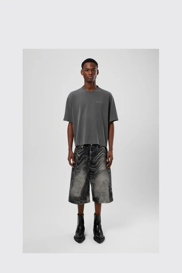 Men Denim Shorts BlackGray Denim Shorts Camper Denim Men Denim Shorts BlackGray Denim Shorts Camper Denim