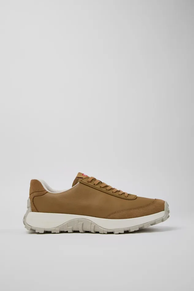 Men Drift Trail VIBRAM Brown Leather And Nubuck Sneakers Camper Sneakers Men Drift Trail VIBRAM Brown Leather And Nubuck Sneakers Camper Sneakers