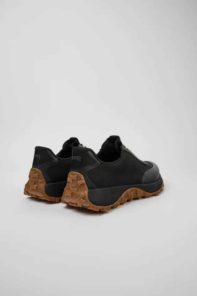 Men Drift Trail VIBRAM GORETEX Black Recycled PET Sneakers Camper Sneakers