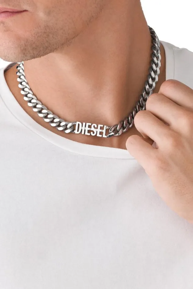 Men Dx1388 Silver Diesel Jewelry