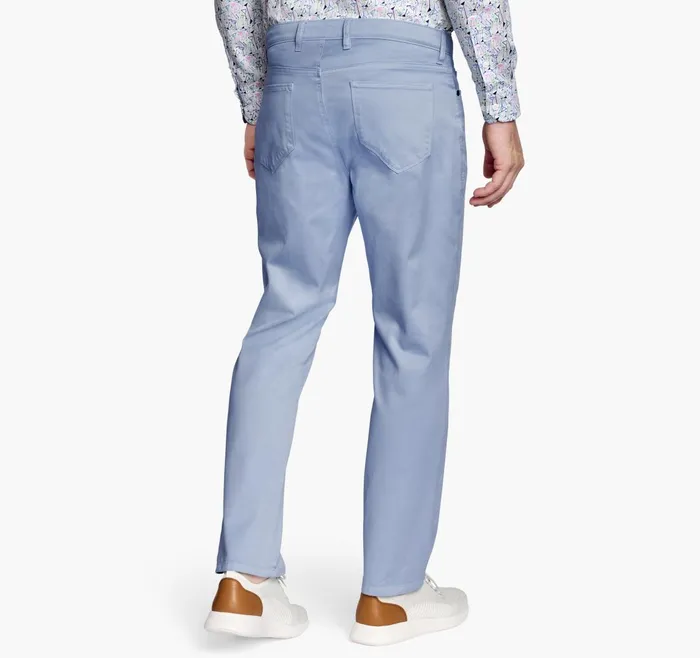 Men FivePocket Pants Blue JohnstonandMurphy Pants and Jeans Men FivePocket Pants Blue JohnstonandMurphy Pants and Jeans
