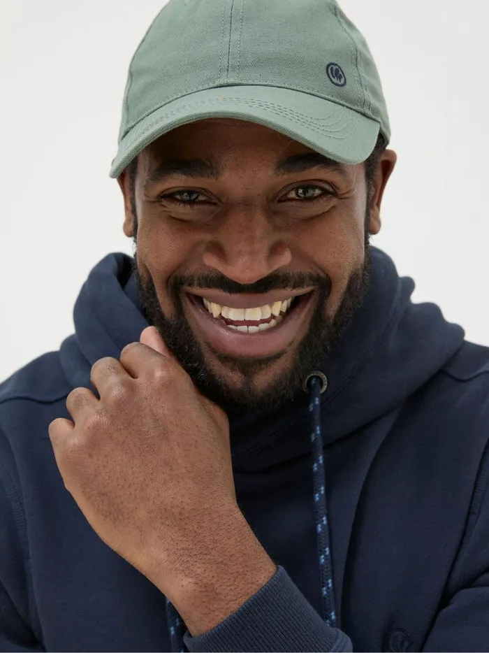 Men Hats Fat Face Green Baseball Cap