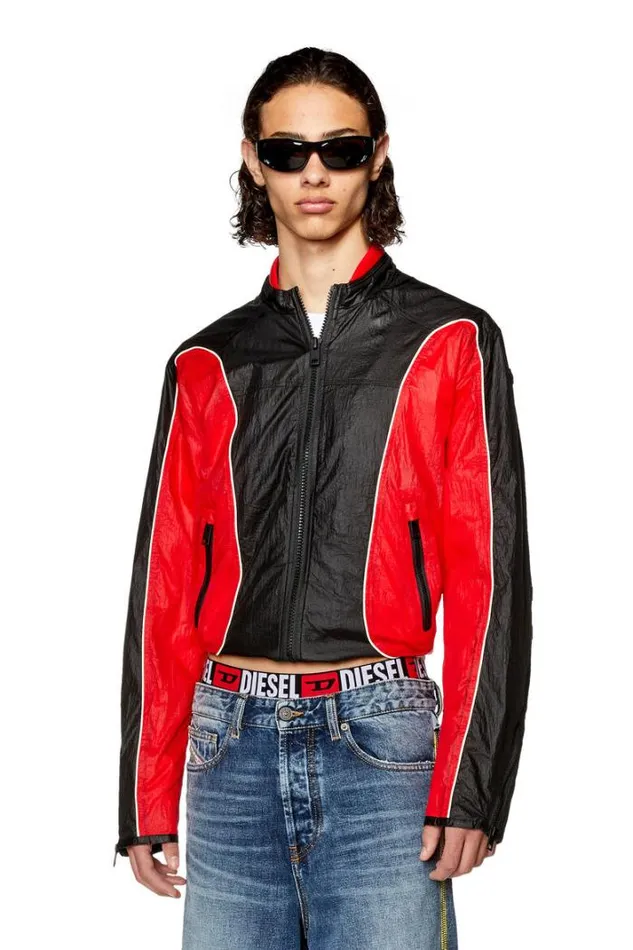 Men JBlinkidA Redblack Diesel Outerwear And Jackets Men JBlinkidA Redblack Diesel Outerwear And Jackets