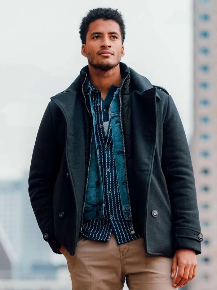 Men Jackets Petrol Industries Classic Jacket Dark Navy