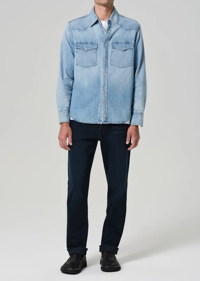 Men Jeans Citizens Of Humanity Elijah Straight Archive In Vidros