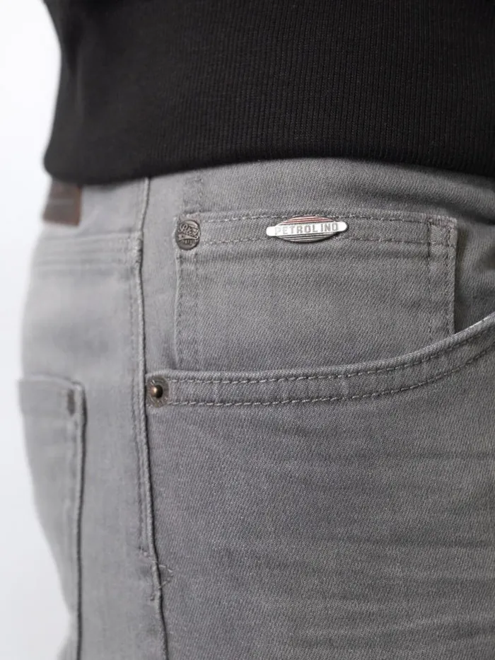 Men Jeans Petrol Industries Seaham Classic Slim Fit Grey