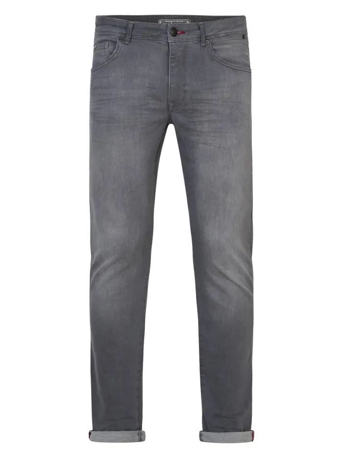 Men Jeans Petrol Industries Seaham Classic Slim Fit Grey