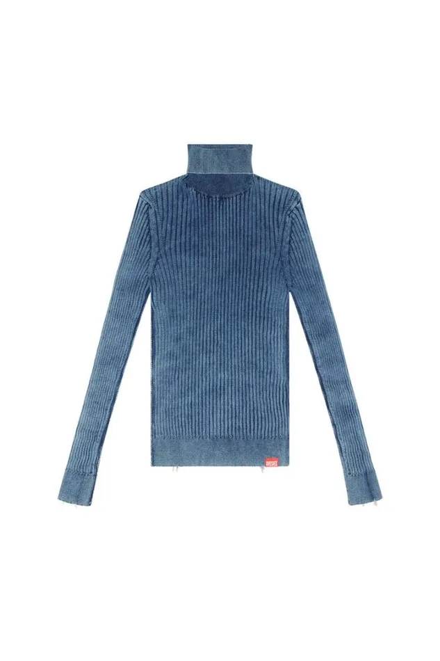 Men KElasa Blue Diesel Knitwear Men KElasa Blue Diesel Knitwear
