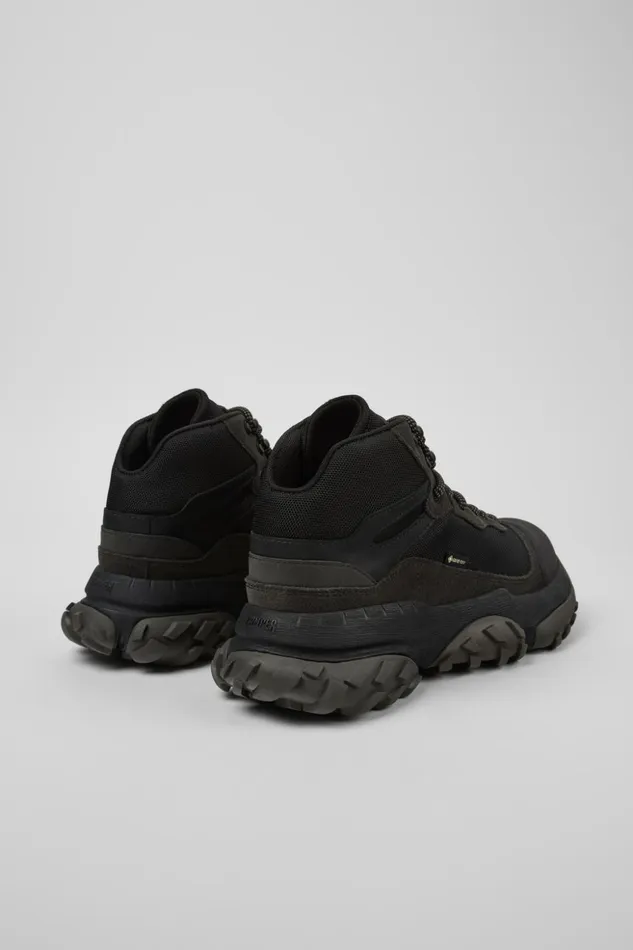 Men Karst Trek GORETEX Black And Gray Ankle Boots Camper Ankle Boots Men Karst Trek GORETEX Black And Gray Ankle Boots Camper Ankle Boots
