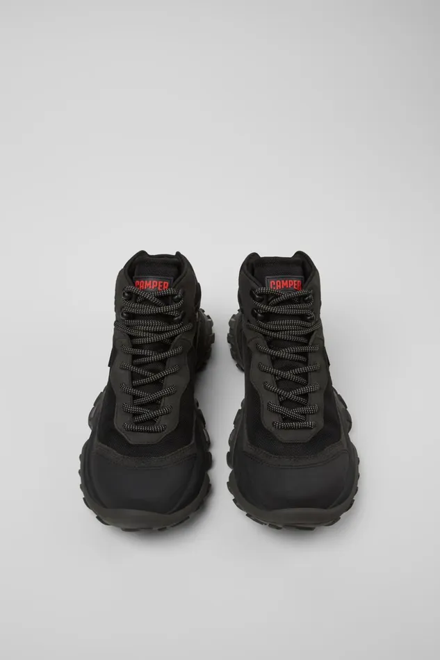Men Karst Trek GORETEX Black And Gray Ankle Boots Camper Ankle Boots Men Karst Trek GORETEX Black And Gray Ankle Boots Camper Ankle Boots