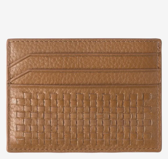 Men Kingston Woven Weekender Case Brown JohnstonandMurphy Wallets Men Kingston Woven Weekender Case Brown JohnstonandMurphy Wallets