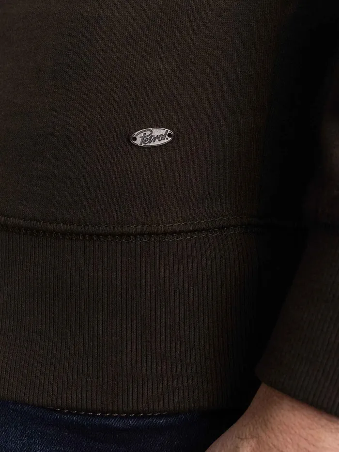 Men Knits and Sweats Petrol Industries Essential Crewneck Sweat Forest