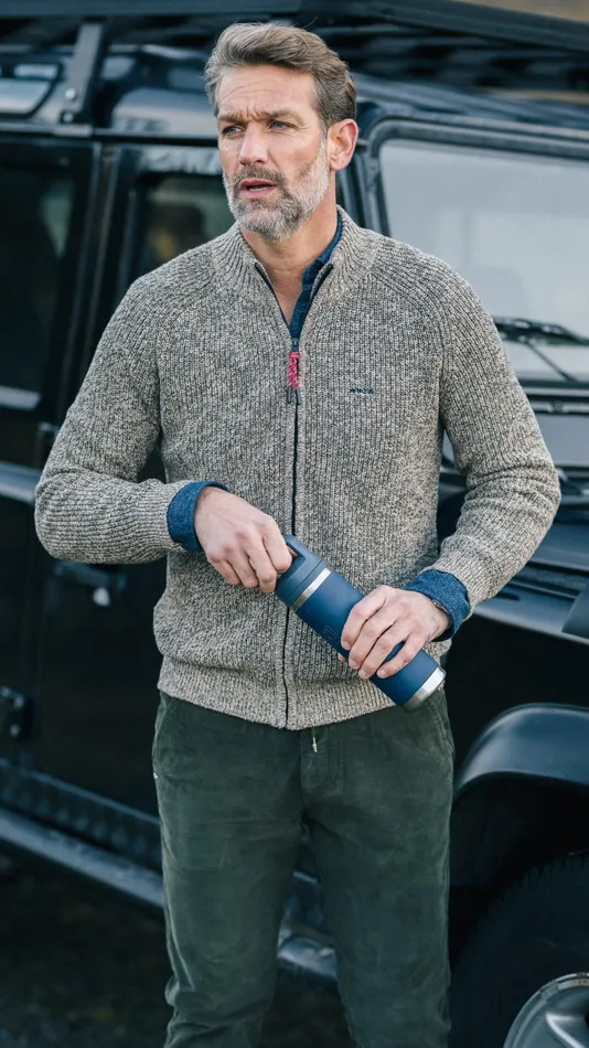 Men Knitwear NZA New Zealand Auckland Chunky Knitted SandColored Cardigan 8211 Shimmering Sand Men Knitwear NZA New Zealand Auckland Chunky Knitted SandColored Cardigan 8211 Shimmering Sand