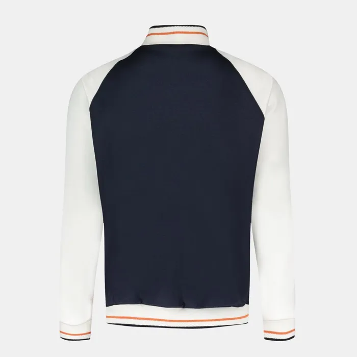 Men Le Coq Sportif Jackets Hritage Bomber Homme Sky Captainmarshmallow