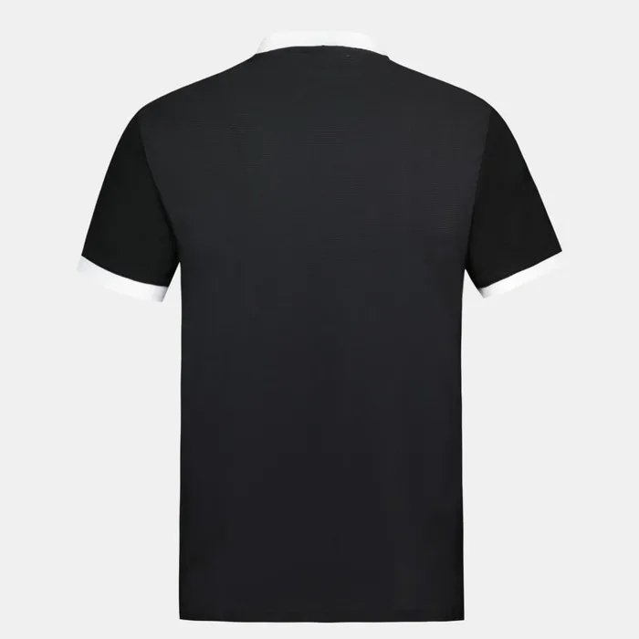 Men Le Coq Sportif Polos Shirts Tennis Polo Shirt Black Men Le Coq Sportif Polos Shirts Tennis Polo Shirt Black