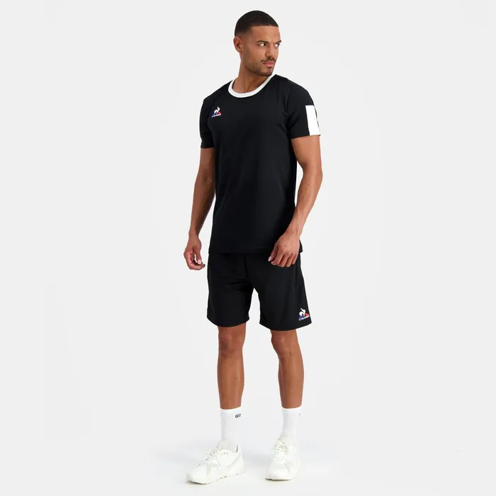 Men Le Coq Sportif Shorts Training Shorts Black Men Le Coq Sportif Shorts Training Shorts Black