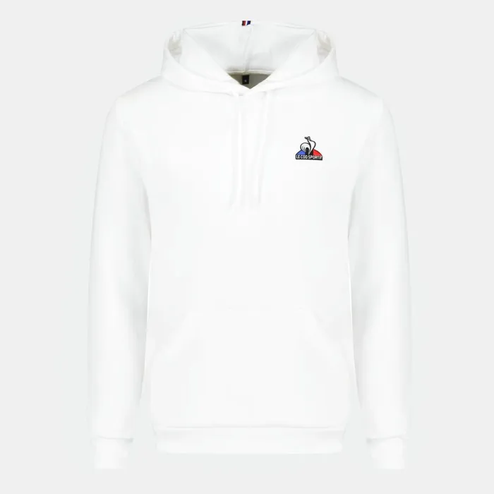 Men Le Coq Sportif Sweatshirts Essentiels Hoodie New Optical White