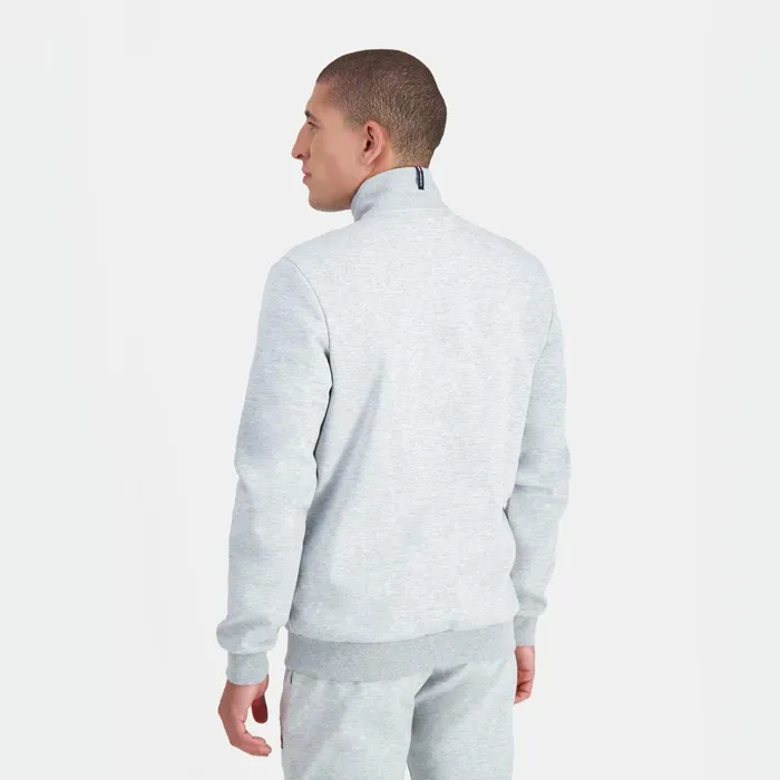 Men Le Coq Sportif Sweatshirts Essentiels ZipUp Sweatshirtshirt Gris Chin Clair Men Le Coq Sportif Sweatshirts Essentiels ZipUp Sweatshirtshirt Gris Chin Clair