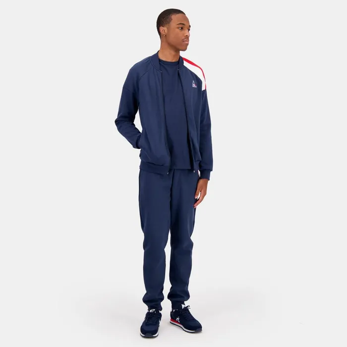 Men Le Coq Sportif Sweatshirts Tricolore Sweat Zipp Homme