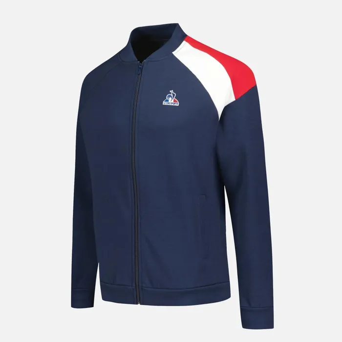 Men Le Coq Sportif Sweatshirts Tricolore Sweat Zipp Homme