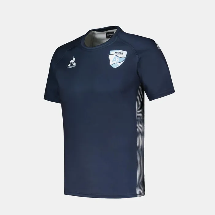 Men Le Coq Sportif Tshirts And Tops Aviron Bayonnais 8211 Training Outfit TShirt