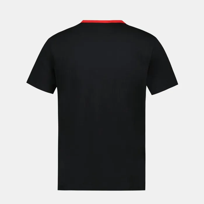 Men Le Coq Sportif Tshirts And Tops OGC Nice TShirt Blackred N