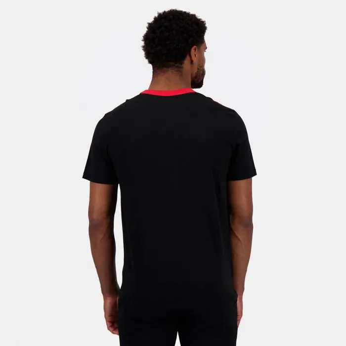 Men Le Coq Sportif Tshirts And Tops OGC Nice TShirt Blackred N