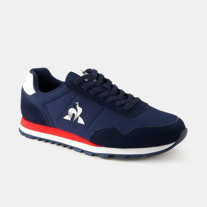 Men Le Coq Sportif Trainers And Sneakers Shoes ASTRA2 Dress Bluefiery Red