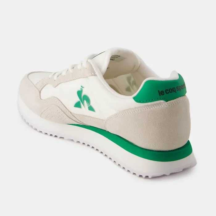 Men Le Coq Sportif Trainers And Sneakers Shoes JET STAR2 Optical Whitejolly Green Men Le Coq Sportif Trainers And Sneakers Shoes JET STAR2 Optical Whitejolly Green