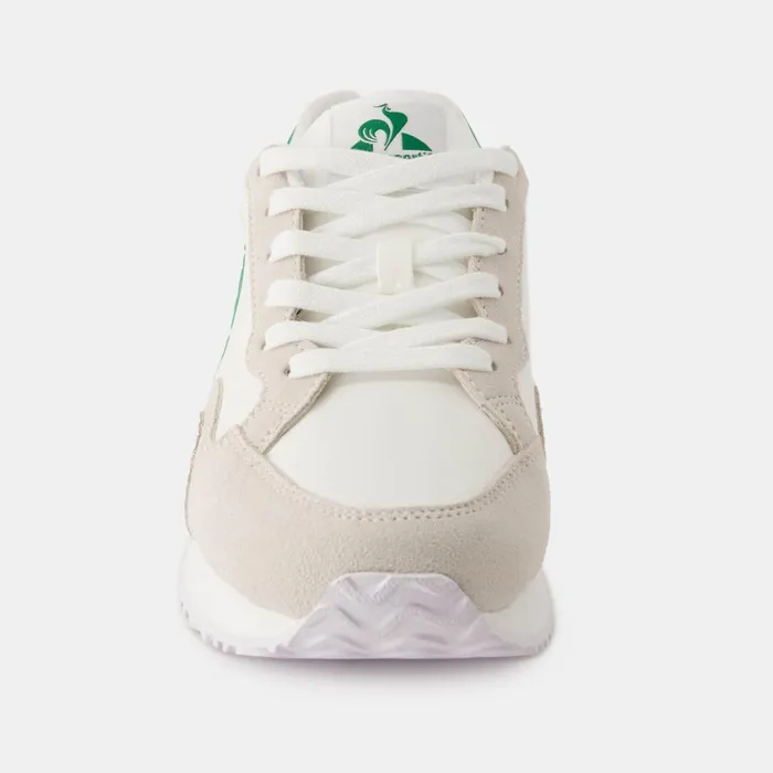 Men Le Coq Sportif Trainers And Sneakers Shoes JET STAR2 Optical Whitejolly Green Men Le Coq Sportif Trainers And Sneakers Shoes JET STAR2 Optical Whitejolly Green